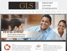Tablet Screenshot of glscpas.com